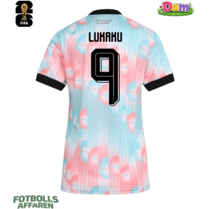 Belgien Romelu Lukaku #9 Bortatröja Kvinnor VM 2026 Kortärmad